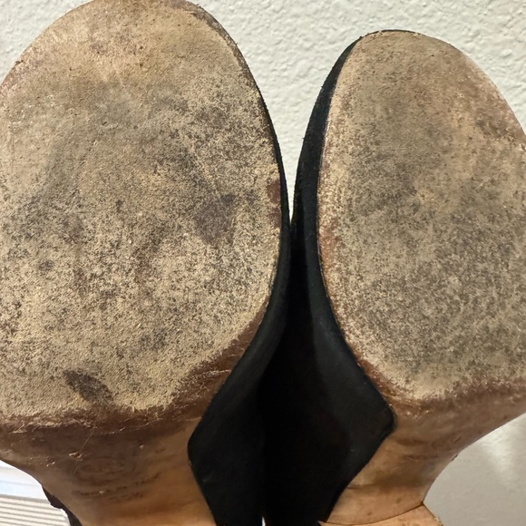 Chanel black suede booties - Picture 12 of 16